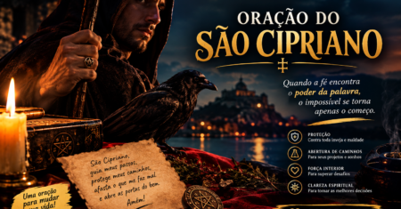 REZA BRABA SÃO CIPRIANO A MEIA NOITE PARA CONSEGUIR DINHEIRO E RIQUEZA